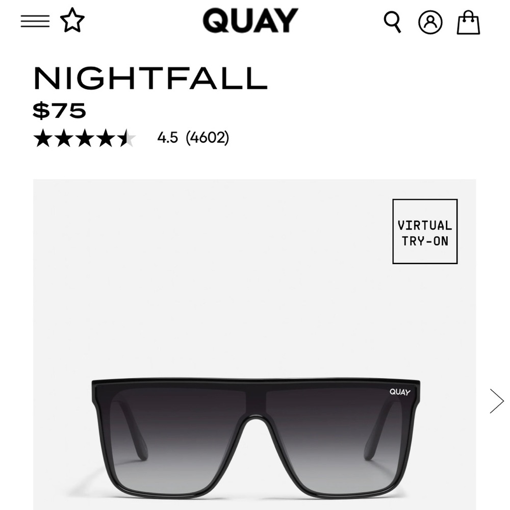 NIGHTFALL QUAY sunglasses